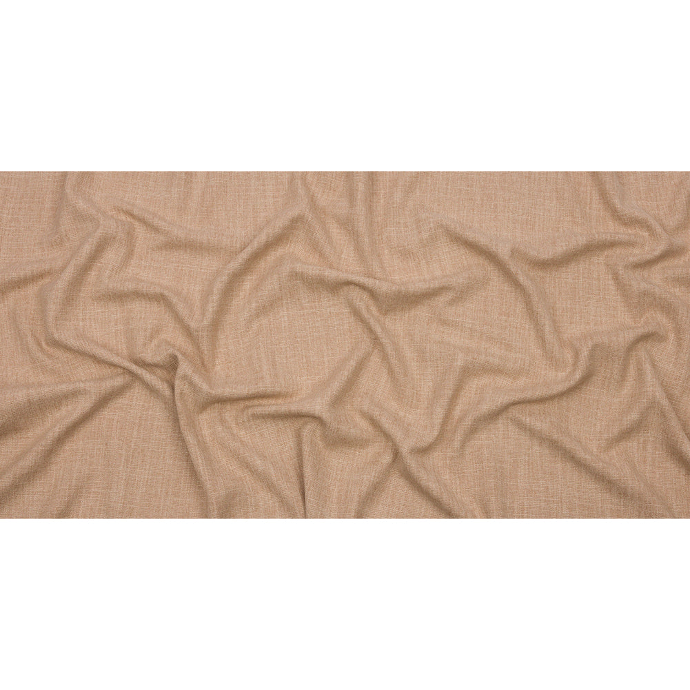 Soft Textured Recycled Polyester Drapery Woven - Fawn - British Imported Full Soft Textured Recycled Polyester Drapery Woven - Fawn - British Imported Full