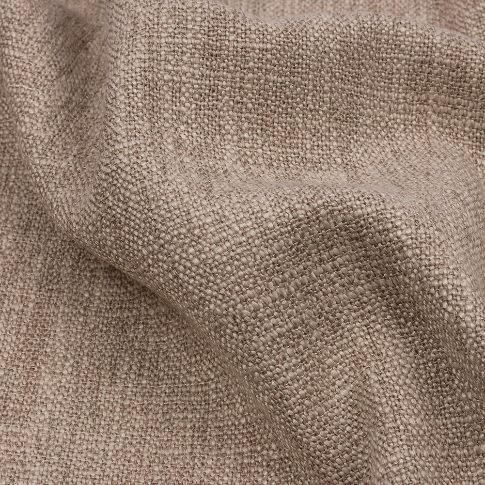 Soft Textured Recycled Polyester Drapery Woven - Hessian - British Imported Detail Soft Textured Recycled Polyester Drapery Woven - Hessian - British Imported Detail