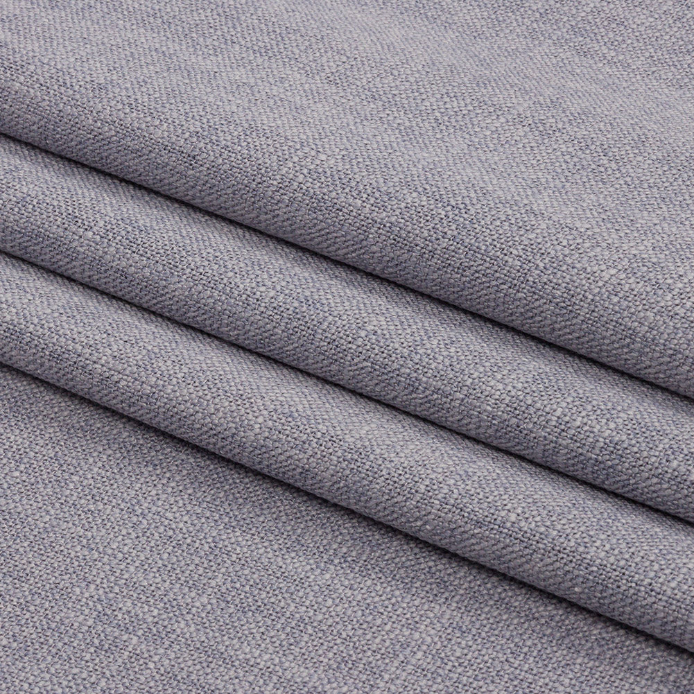 Soft Textured Recycled Polyester Drapery Woven - Lavender - British Imported Folded Soft Textured Recycled Polyester Drapery Woven - Lavender - British Imported Folded
