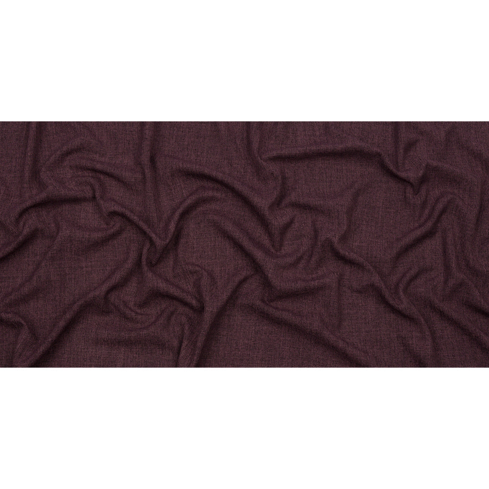 Soft Textured Recycled Polyester Drapery Woven - Mulberry - British Imported Full Soft Textured Recycled Polyester Drapery Woven - Mulberry - British Imported Full