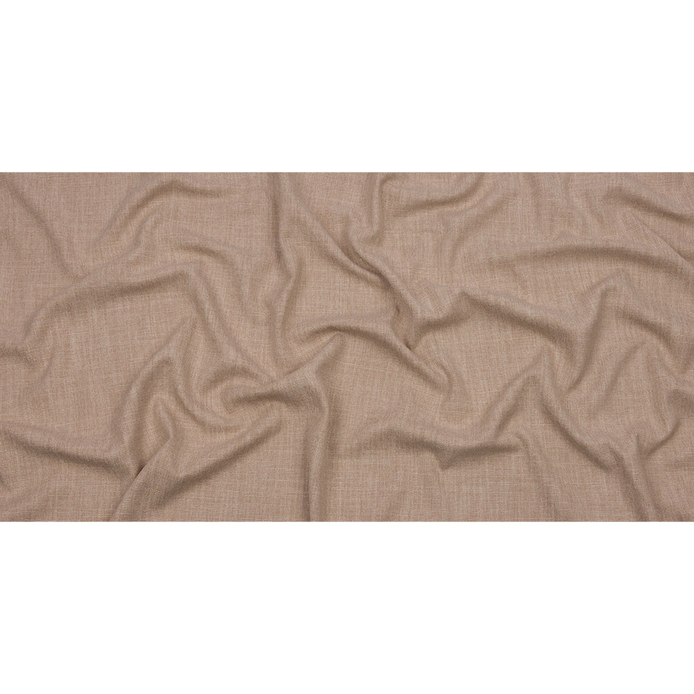 Soft Textured Recycled Polyester Drapery Woven - Oatmeal - British Imported Full Soft Textured Recycled Polyester Drapery Woven - Oatmeal - British Imported Full