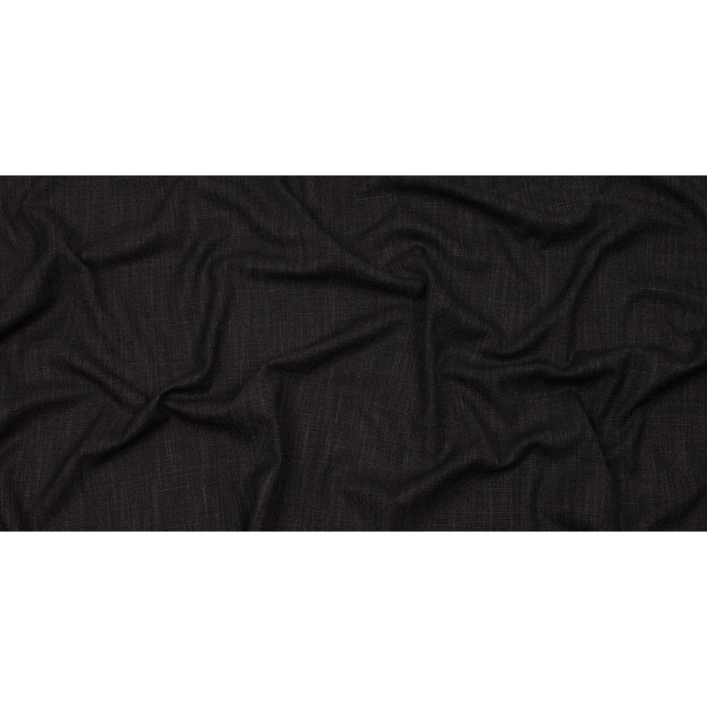 Soft Textured Recycled Polyester Drapery Woven - Onyx - British Imported Full Soft Textured Recycled Polyester Drapery Woven - Onyx - British Imported Full