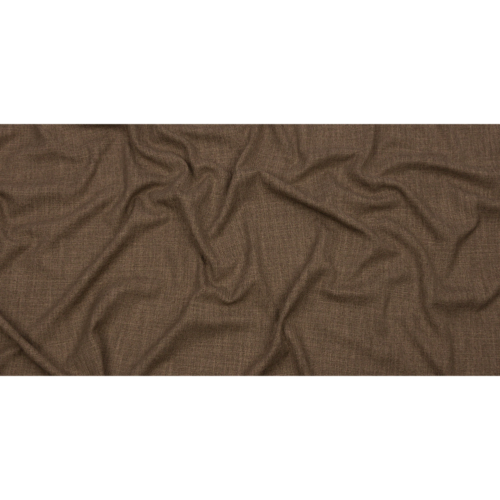 Soft Textured Recycled Polyester Drapery Woven - Otter - British Imported Full Soft Textured Recycled Polyester Drapery Woven - Otter - British Imported Full