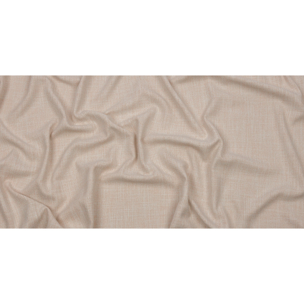 Soft Textured Recycled Polyester Drapery Woven - Oyster - British Imported Full Soft Textured Recycled Polyester Drapery Woven - Oyster - British Imported Full