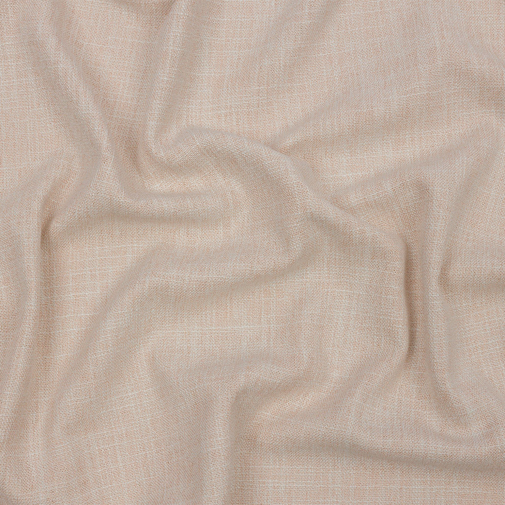 Soft Textured Recycled Polyester Drapery Woven - Oyster - British Imported Soft Textured Recycled Polyester Drapery Woven - Oyster - British Imported