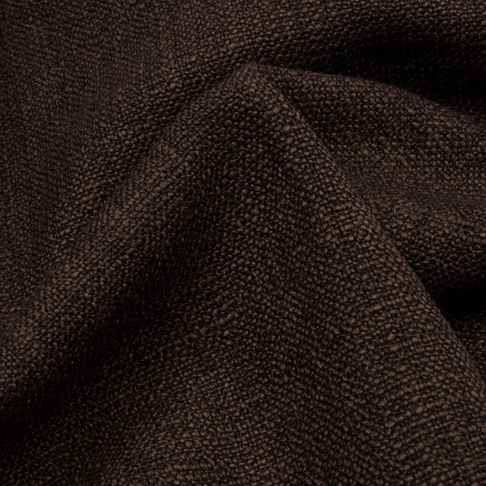 Soft Textured Recycled Polyester Drapery Woven - Praline - British Imported Detail Soft Textured Recycled Polyester Drapery Woven - Praline - British Imported Detail