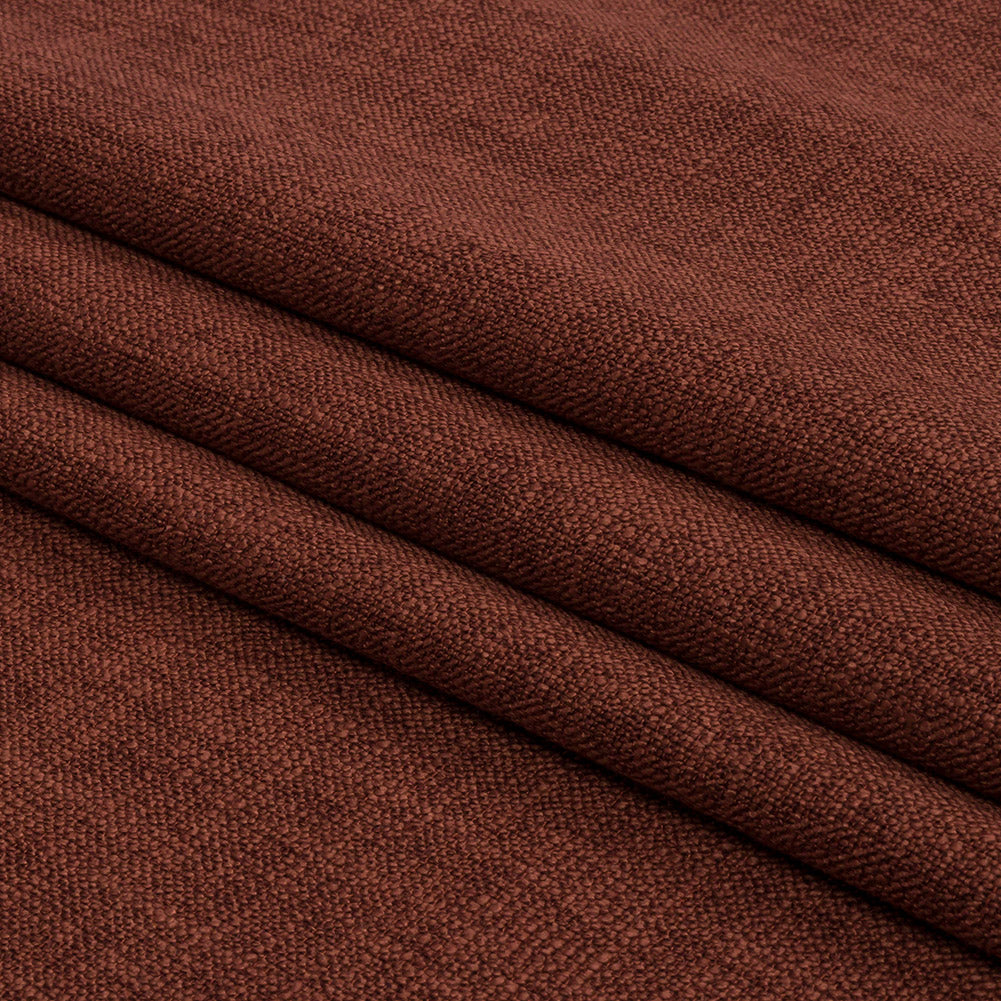 Soft Textured Recycled Polyester Drapery Woven - Saffron - British Imported Folded Soft Textured Recycled Polyester Drapery Woven - Saffron - British Imported Folded