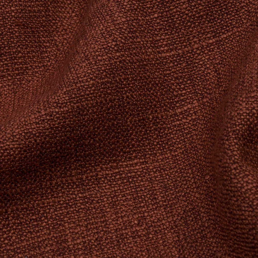 Soft Textured Recycled Polyester Drapery Woven - Saffron - British Imported Detail Soft Textured Recycled Polyester Drapery Woven - Saffron - British Imported Detail