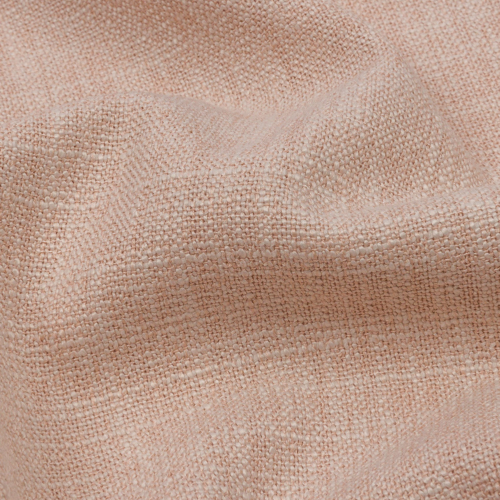 Soft Textured Recycled Polyester Drapery Woven - Shell - British Imported Detail Soft Textured Recycled Polyester Drapery Woven - Shell - British Imported Detail
