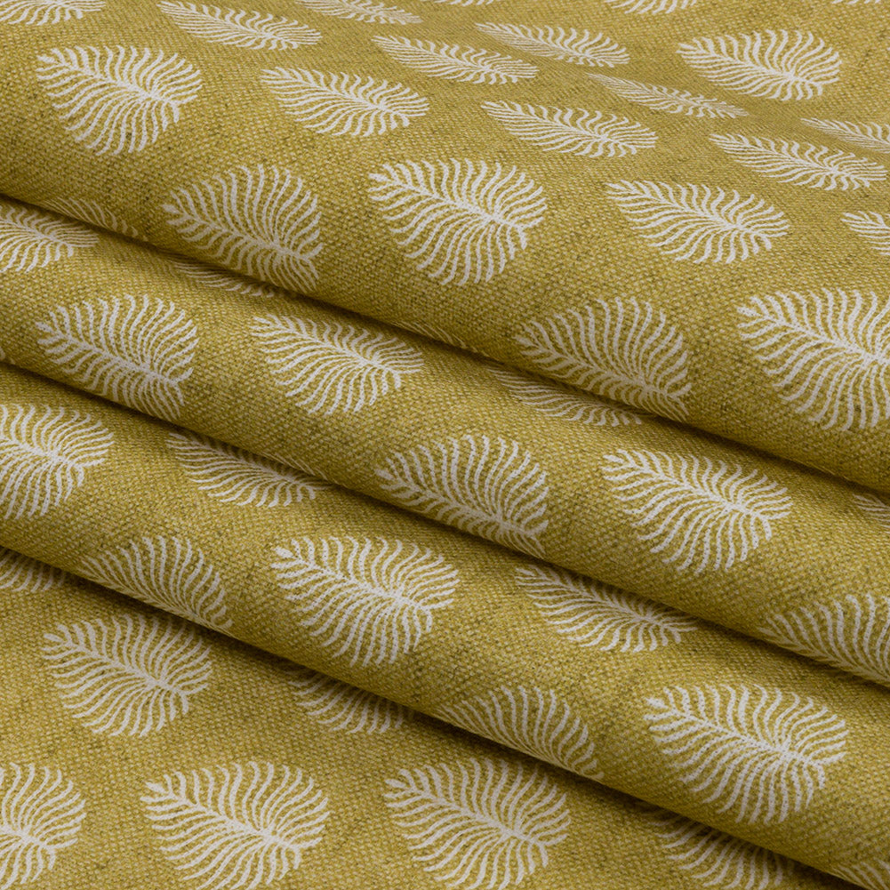 Cotton Canvas Print - Pollen Leaves - British Imported Folded Cotton Canvas Print - Pollen Leaves - British Imported Folded