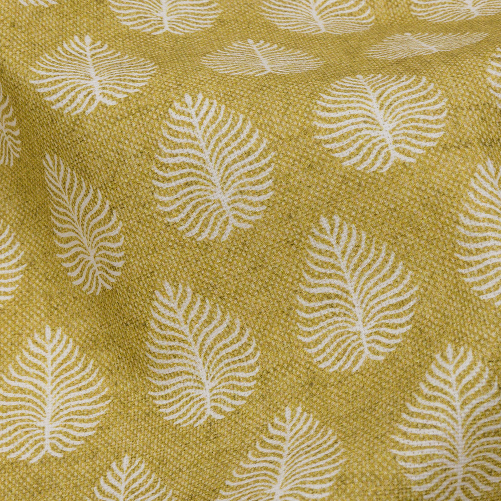 Cotton Canvas Print - Pollen Leaves - British Imported Detail Cotton Canvas Print - Pollen Leaves - British Imported Detail