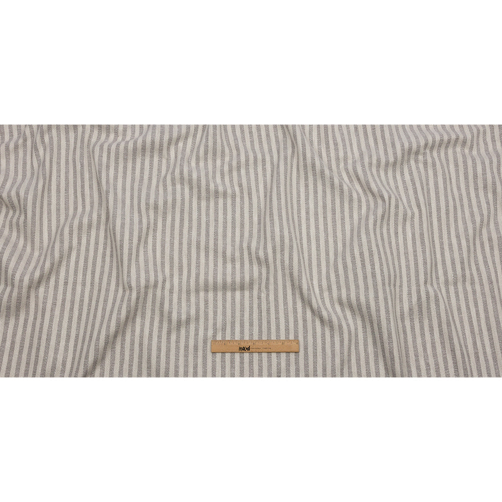 Cotton and Polyester Woven - Pebble - Raised Stripes - British Imported Full Cotton and Polyester Woven - Pebble - Raised Stripes - British Imported Full