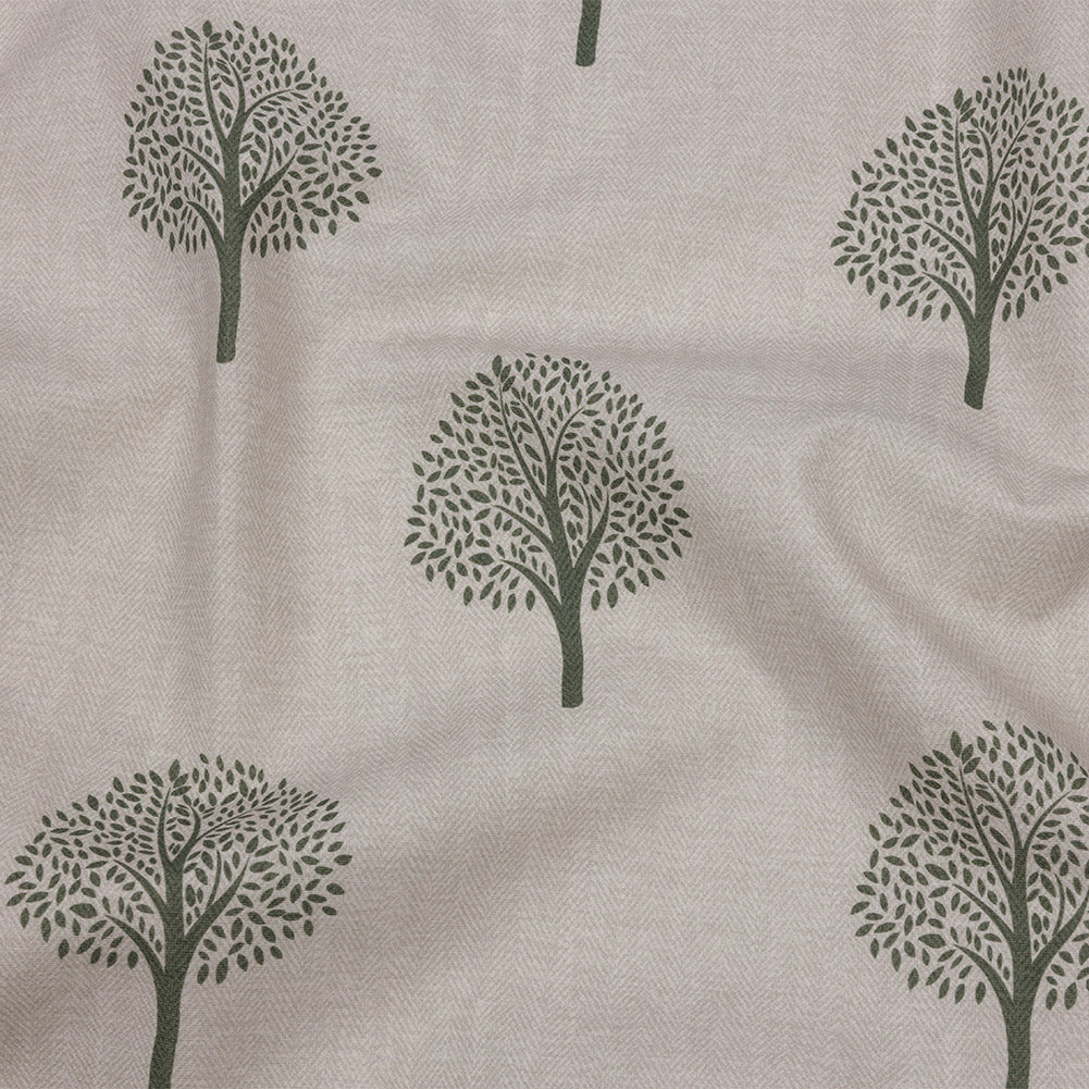 Cotton Canvas Print - Fern Yew Trees - British Imported Cotton Canvas Print - Fern Yew Trees - British Imported