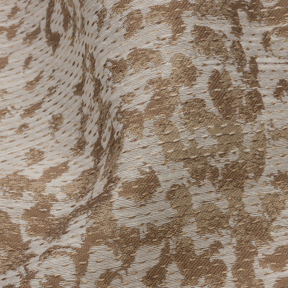 Drapery Jacquard - Jute Spectacular Spots - British Imported Detail Drapery Jacquard - Jute Spectacular Spots - British Imported Detail