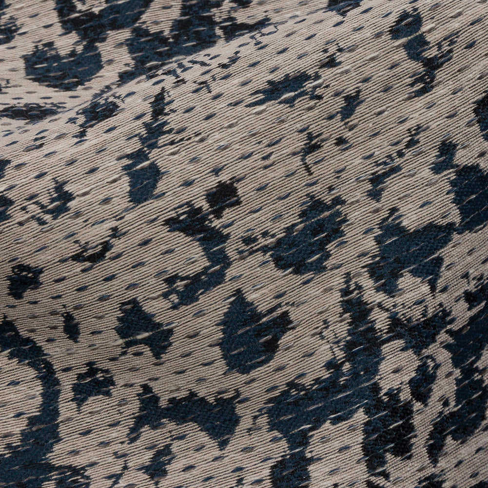 Drapery Jacquard - Midnight Spectacular Spots - British Imported Detail Drapery Jacquard - Midnight Spectacular Spots - British Imported Detail
