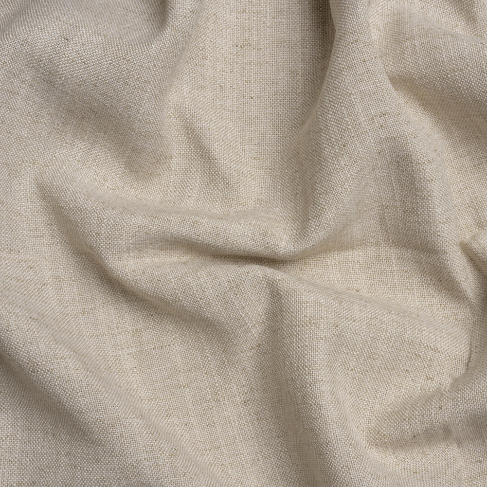 Linen, Viscose and Polyester Woven - Natural - British Imported Linen, Viscose and Polyester Woven - Natural - British Imported