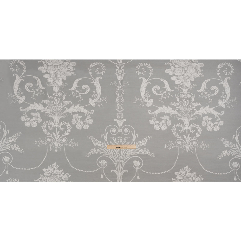 Cotton Canvas Print - Steel Scrolls and Leaves - British Imported Full Cotton Canvas Print - Steel Scrolls and Leaves - British Imported Full