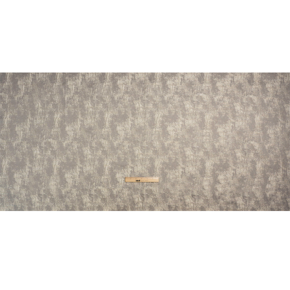 Metallic Drapery Jacquard - Dove Abstract - British Imported Full Metallic Drapery Jacquard - Dove Abstract - British Imported Full