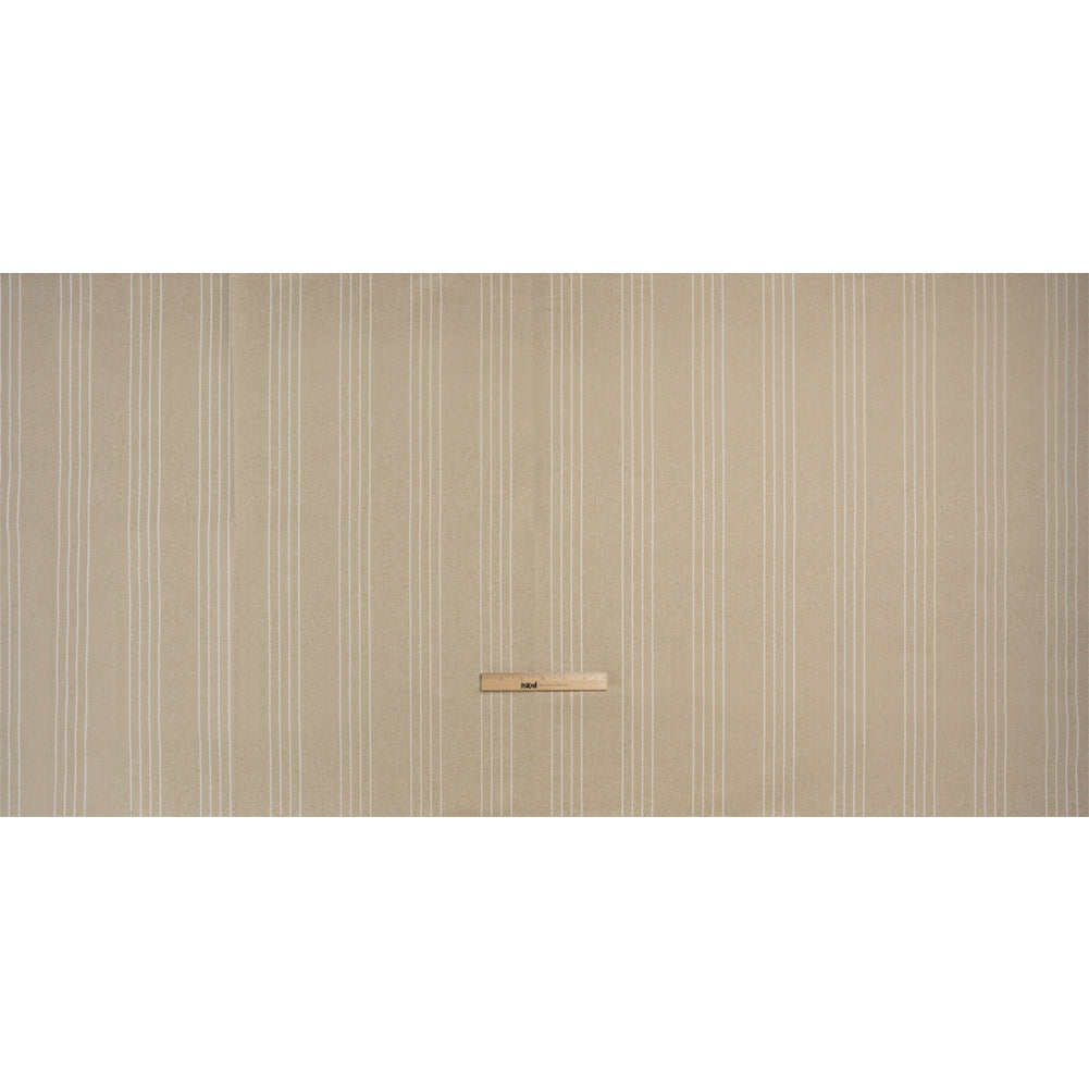 Soft Textured Recycled Polyester Drapery Woven - Sand - British Imported Full Soft Textured Recycled Polyester Drapery Woven - Sand - British Imported Full