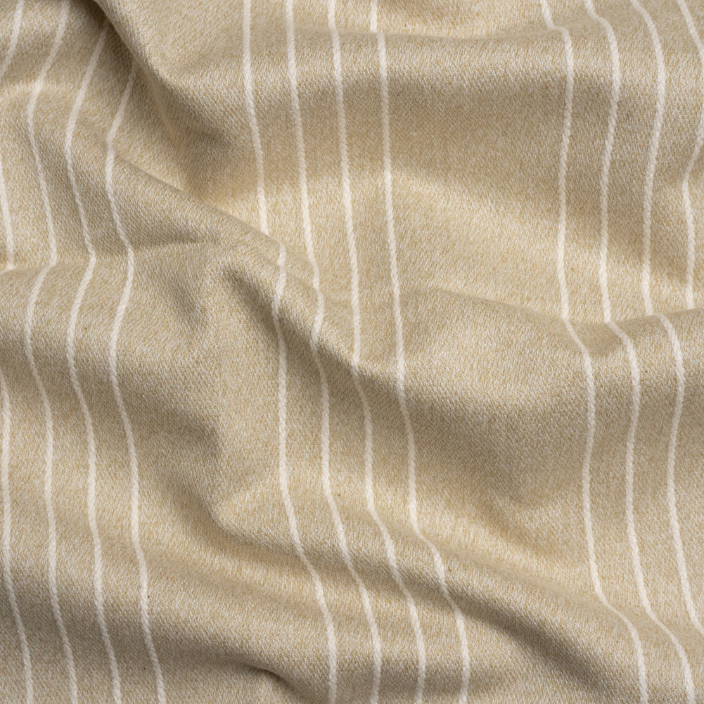 Soft Textured Recycled Polyester Drapery Woven - Sand - British Imported Soft Textured Recycled Polyester Drapery Woven - Sand - British Imported