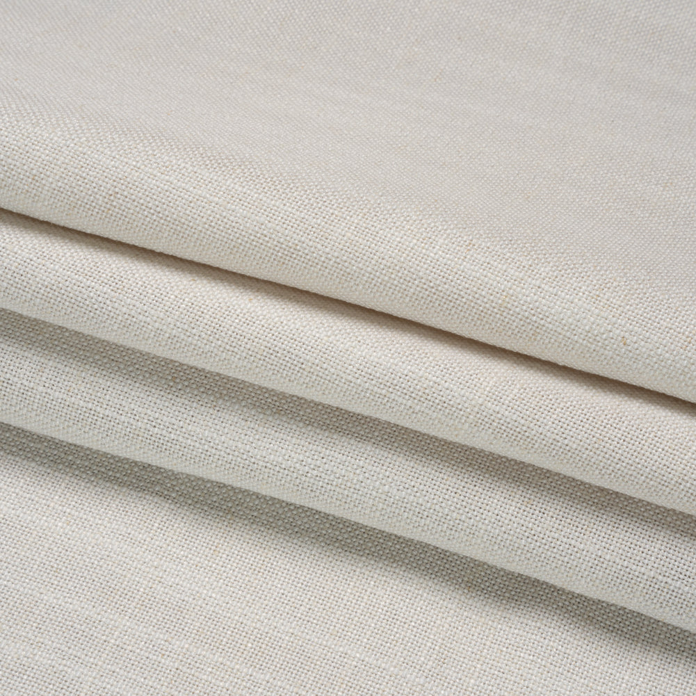 Linen, Viscose and Polyester Woven - Dove Gray - British Imported Folded Linen, Viscose and Polyester Woven - Dove Gray - British Imported Folded