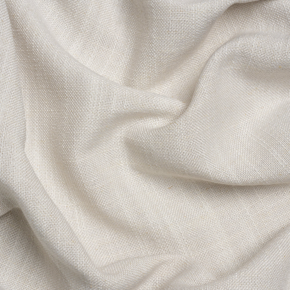 Linen, Viscose and Polyester Woven - Dove Gray - British Imported Linen, Viscose and Polyester Woven - Dove Gray - British Imported