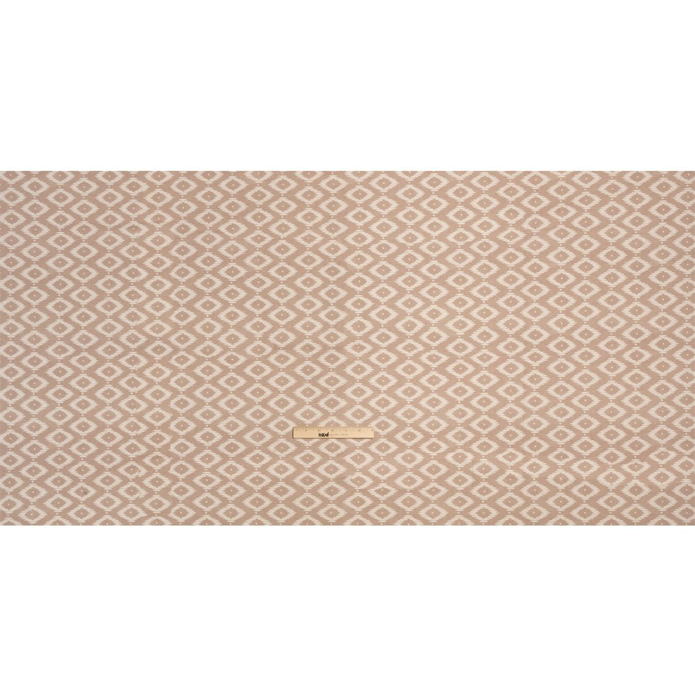 Cotton and Linen Canvas Print - Rose Diamonds and Dots - British Imported Full Cotton and Linen Canvas Print - Rose Diamonds and Dots - British Imported Full