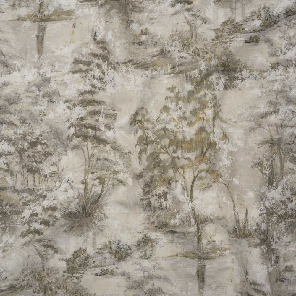 Drapery Jacquard Print - Otter Dreamy Trees - British Imported Drapery Jacquard Print - Otter Dreamy Trees - British Imported