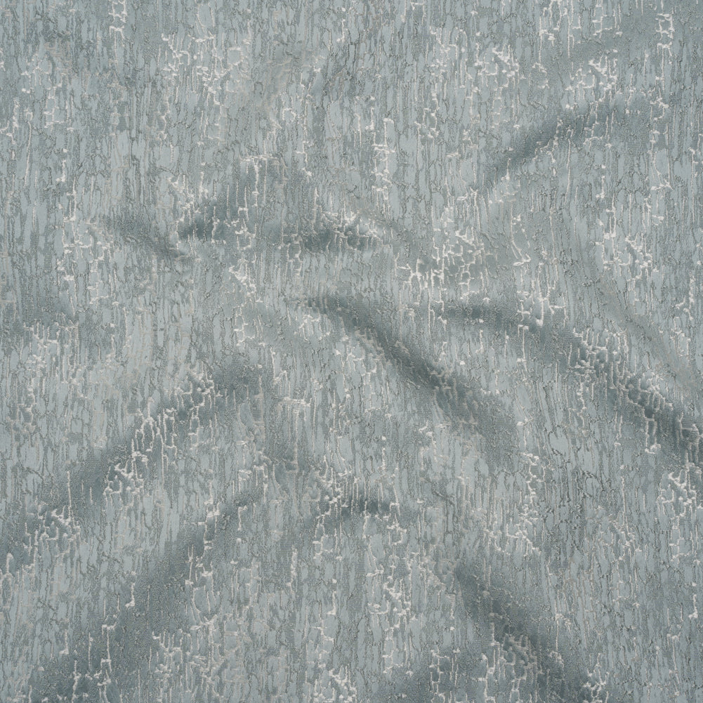 Satin-Face Jacquard - Spa Crackle - British Imported Satin-Face Jacquard - Spa Crackle - British Imported