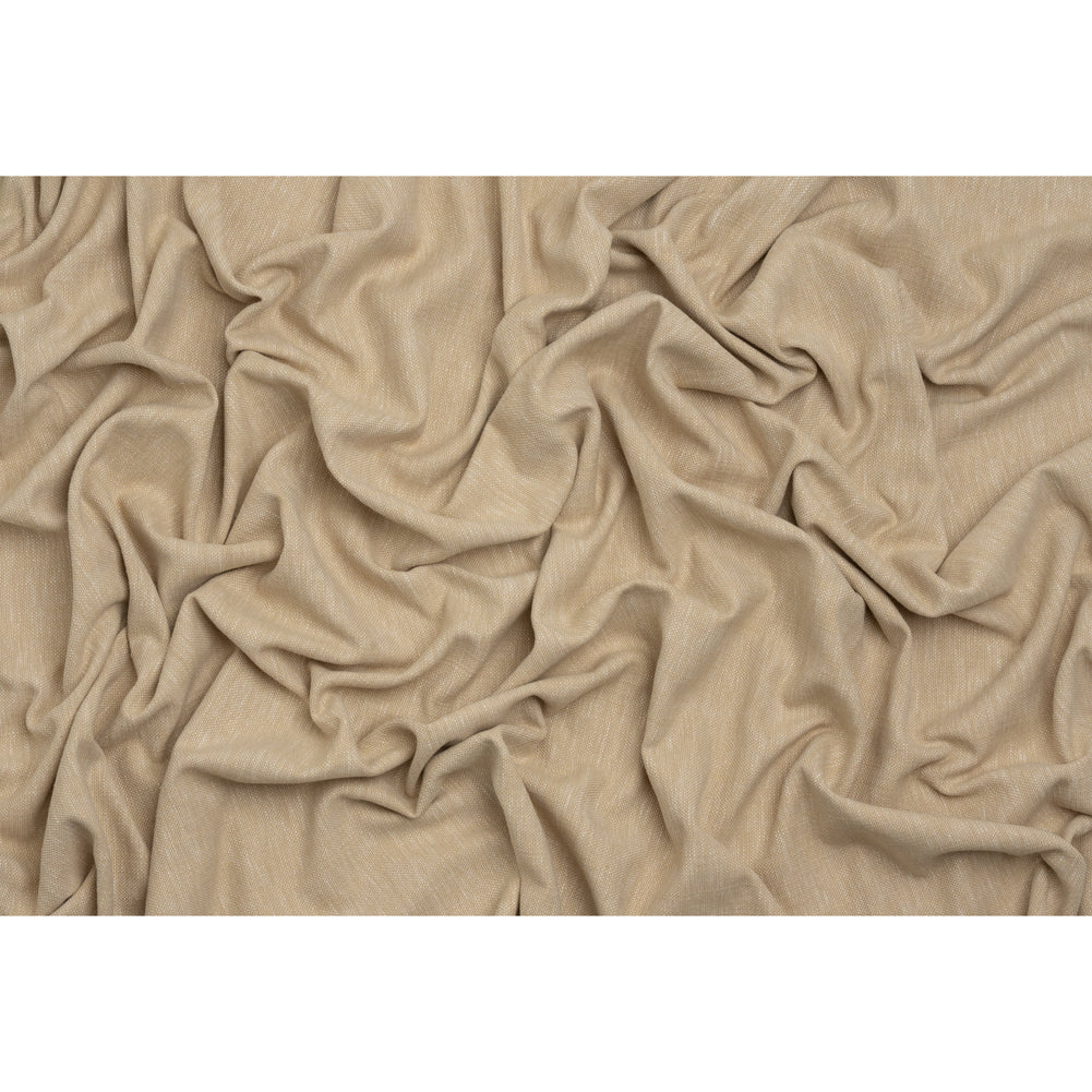 Linen Look Recycled Polyester and Cotton Woven - Flax - British Imported Full Linen Look Recycled Polyester and Cotton Woven - Flax - British Imported Full