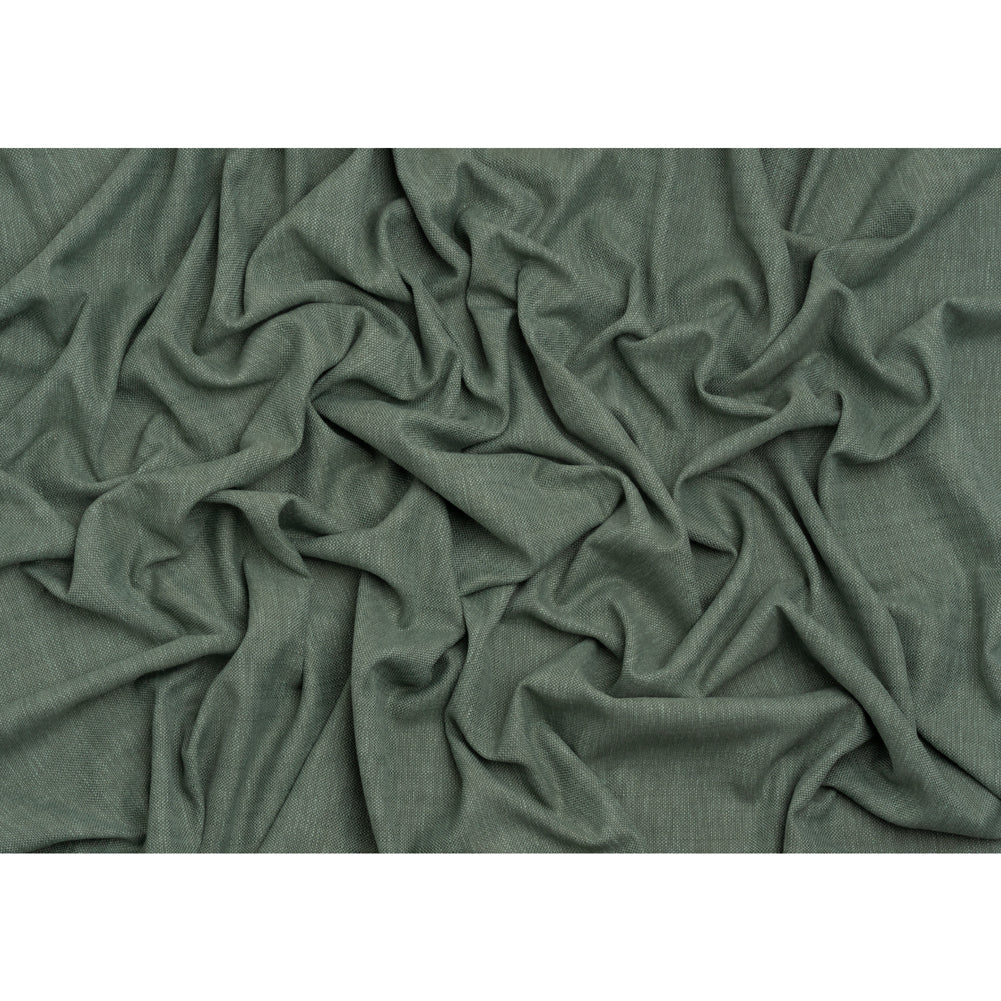 Linen Look Recycled Polyester and Cotton Woven - Kingfisher - British Imported Full Linen Look Recycled Polyester and Cotton Woven - Kingfisher - British Imported Full