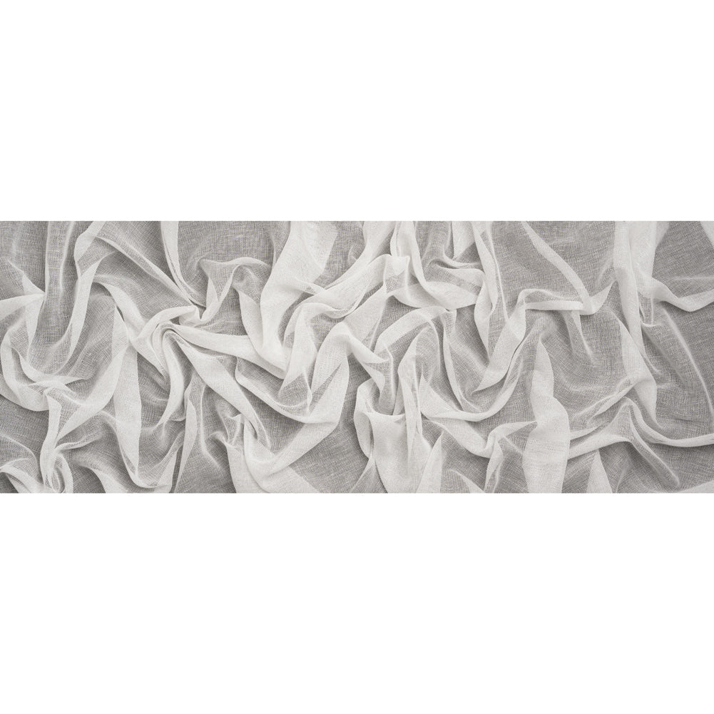 Mesh Drapery Sheers Fabric 118" - Chalk - British Imported Full Mesh Drapery Sheers Fabric 118" - Chalk - British Imported Full