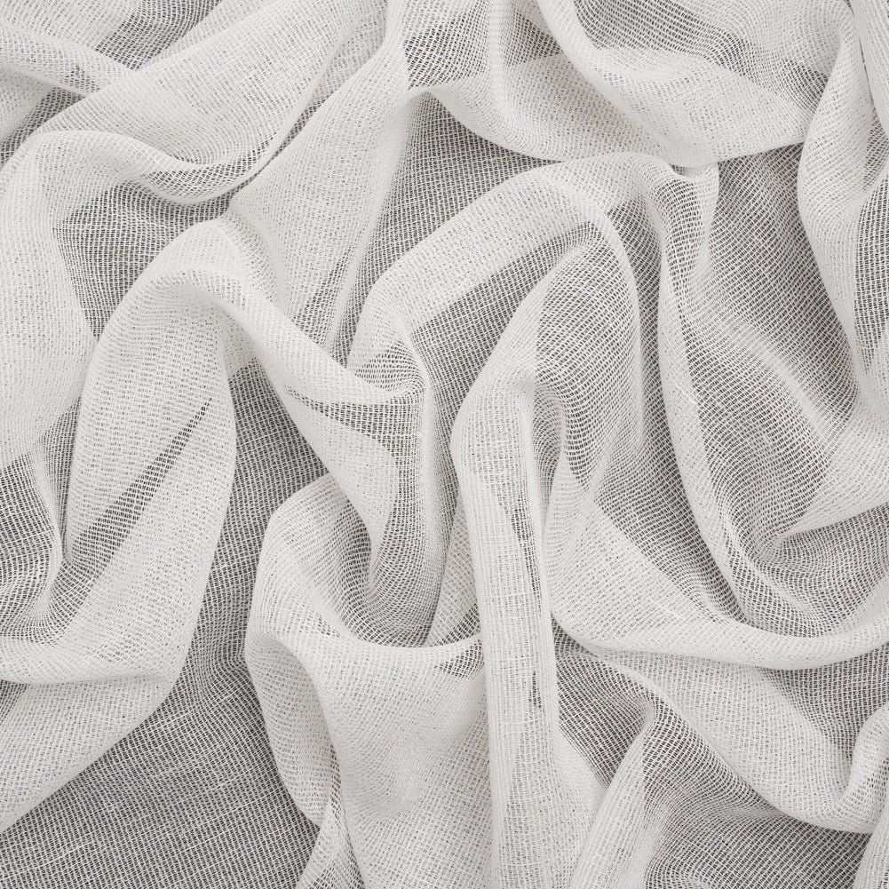 Mesh Drapery Sheers Fabric 118" - Chalk - British Imported Mesh Drapery Sheers Fabric 118" - Chalk - British Imported