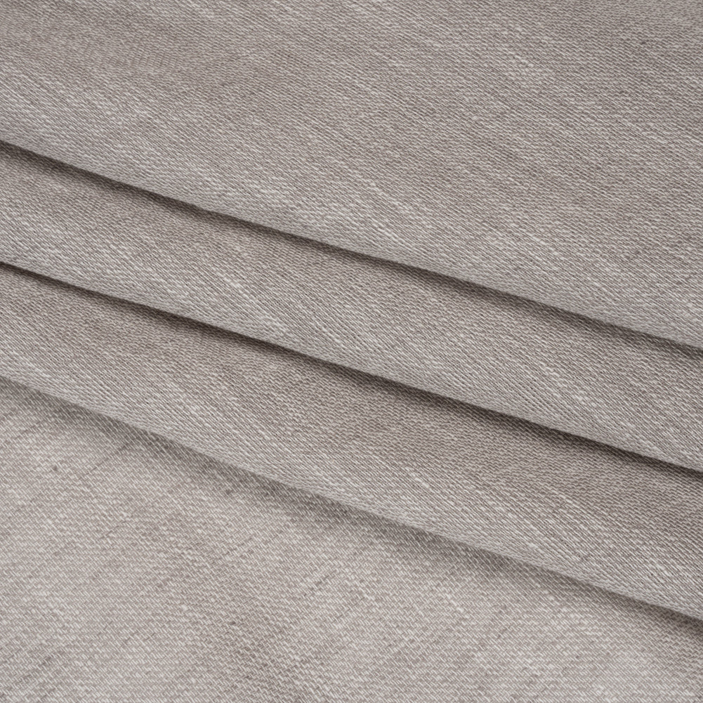 Slubbed Gauzy Drapery Sheer Fabric 118" - Pebble - British Imported Folded Slubbed Gauzy Drapery Sheer Fabric 118" - Pebble - British Imported Folded
