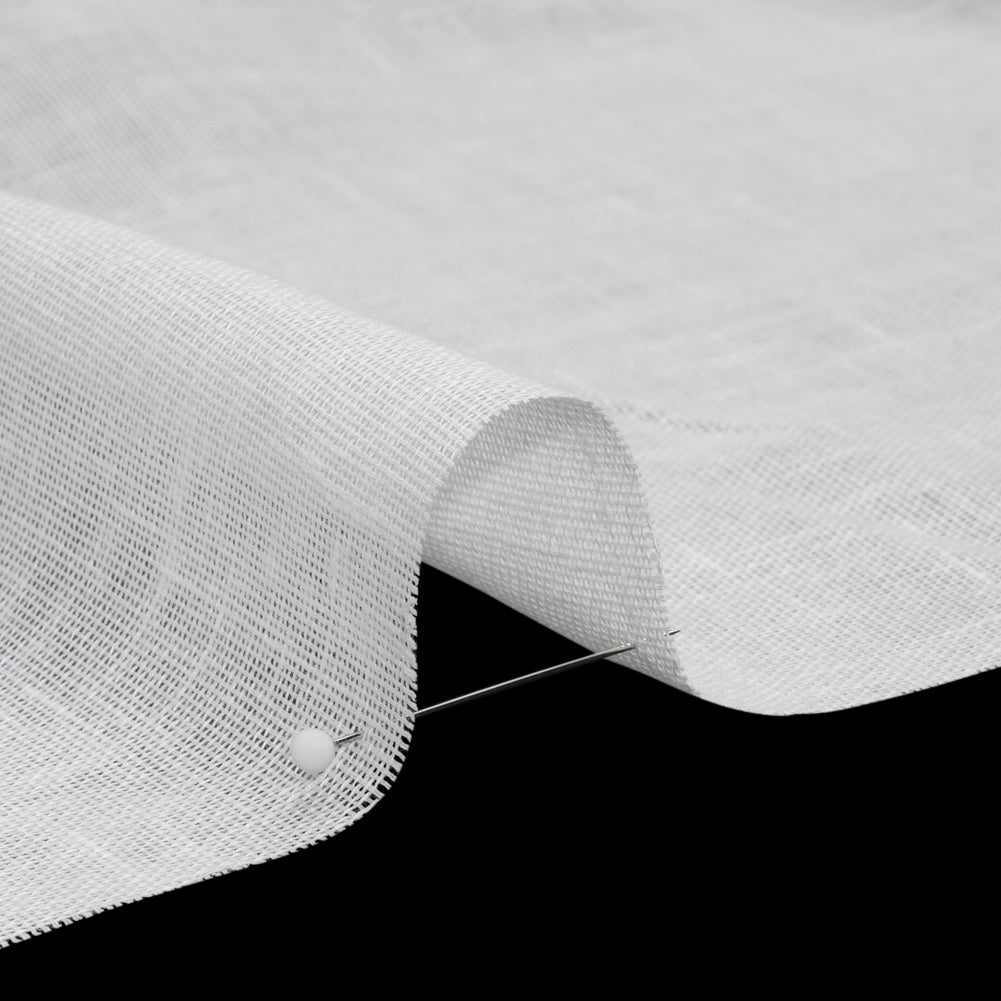 Recycled Polyester Soft Drapery Sheers Woven 118" - Ivory - British Imported Detail Recycled Polyester Soft Drapery Sheers Woven 118" - Ivory - British Imported Detail