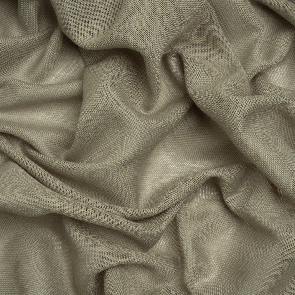 Recycled Polyester Soft Drapery Sheers Woven 118" - Olive - British Imported Recycled Polyester Soft Drapery Sheers Woven 118" - Olive - British Imported
