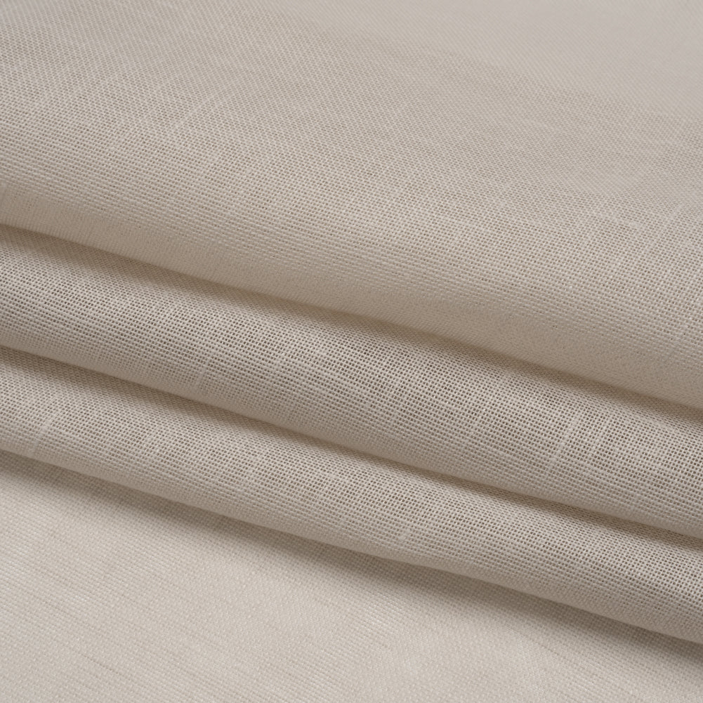 Recycled Polyester Soft Drapery Sheers Woven 118" - Putty - British Imported Folded Recycled Polyester Soft Drapery Sheers Woven 118" - Putty - British Imported Folded