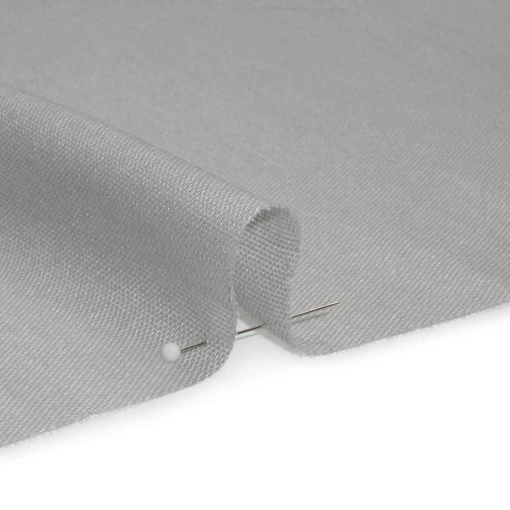Recycled Polyester Soft Drapery Sheers Woven 118" - Slate - British Imported Detail Recycled Polyester Soft Drapery Sheers Woven 118" - Slate - British Imported Detail