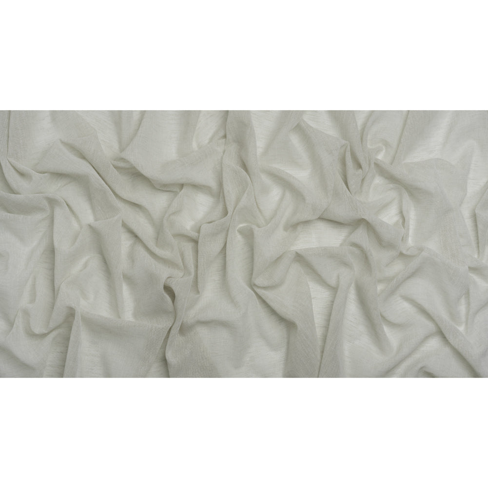 Linen Look Recycled Polyester Drapery Sheers Woven 118" - Aloe - British Imported Full Linen Look Recycled Polyester Drapery Sheers Woven 118" - Aloe - British Imported Full