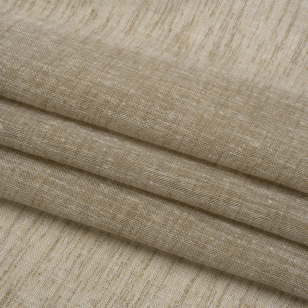 Linen Look Recycled Polyester Drapery Sheers Woven 118" - Olive - British Imported Folded Linen Look Recycled Polyester Drapery Sheers Woven 118" - Olive - British Imported Folded