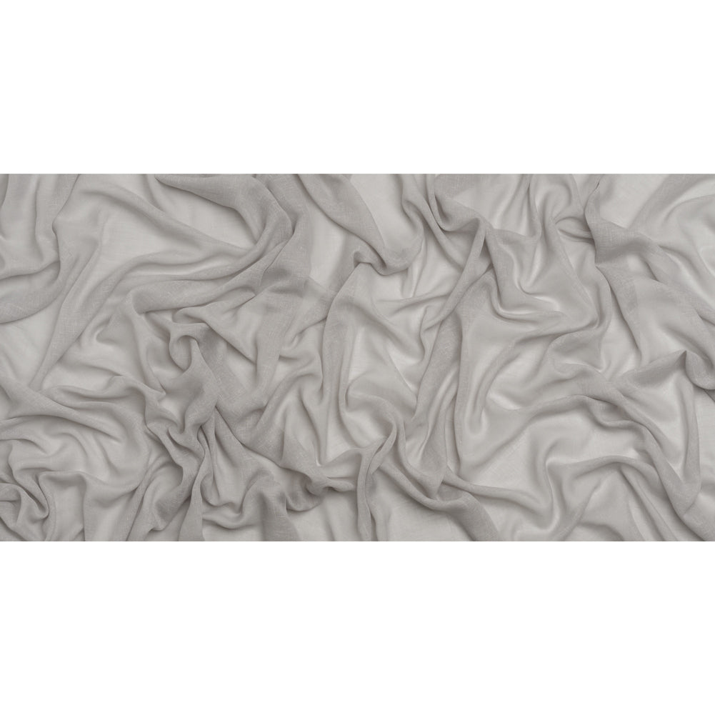 Gauzy Linen Blend Drapery Sheers Woven 118" - Pebble - British Imported Full Gauzy Linen Blend Drapery Sheers Woven 118" - Pebble - British Imported Full