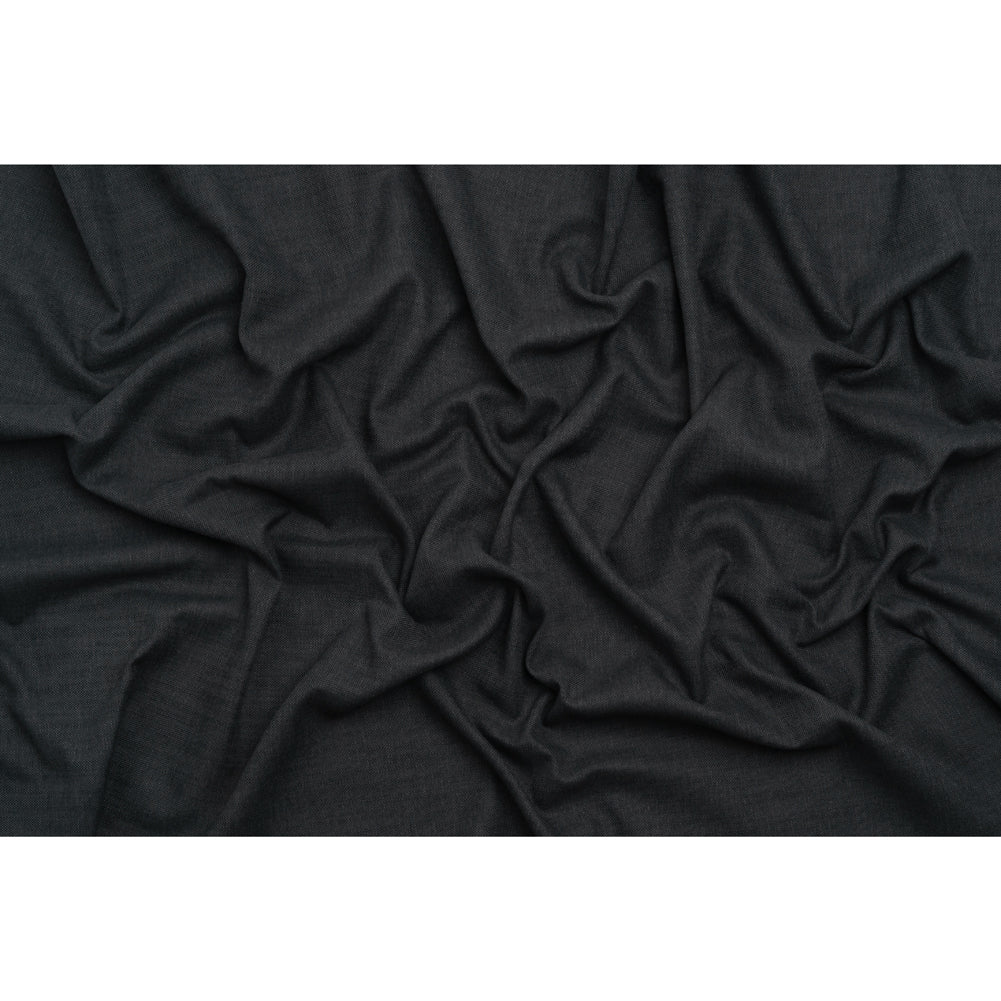 Linen Look Recycled Polyester and Cotton Woven - Raven - British Imported - Full Linen Look Recycled Polyester and Cotton Woven - Raven - British Imported - Full