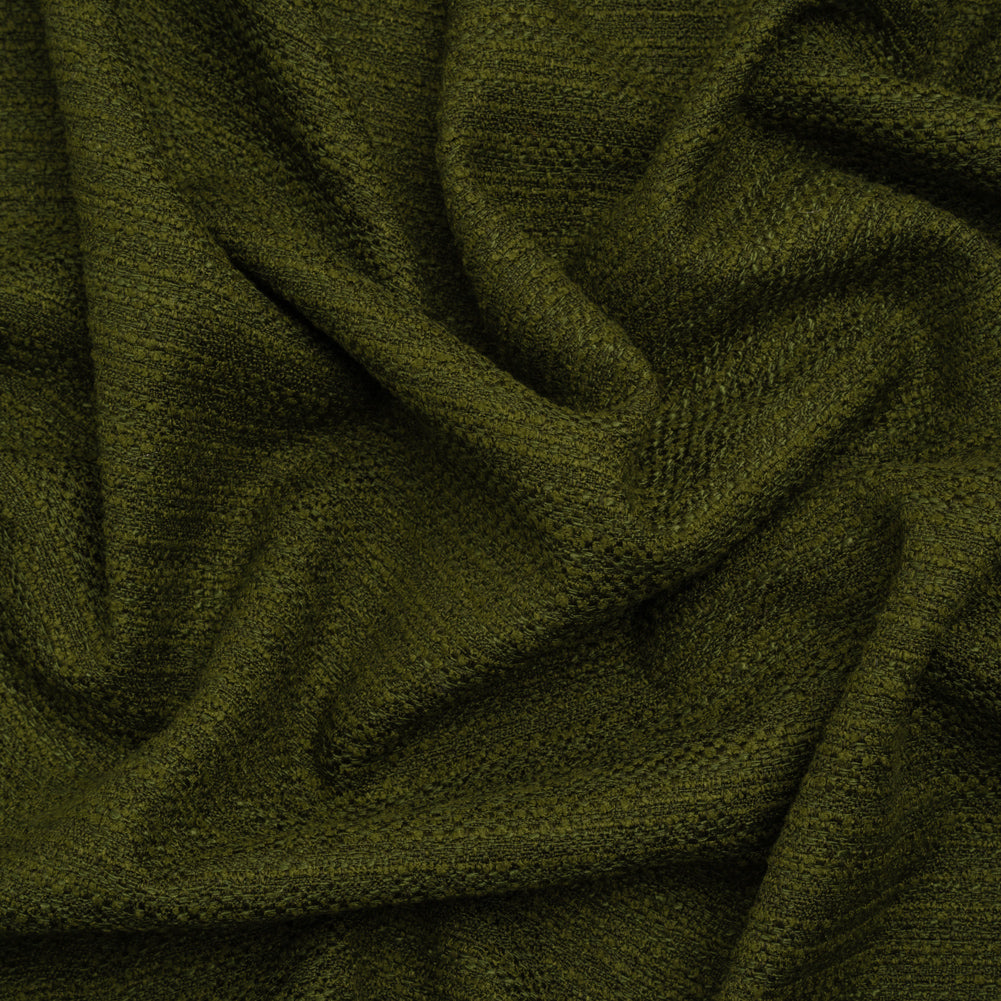 Textured Recycled Polyester Woven - Bottle Boucle Stripes - British Imported Textured Recycled Polyester Woven - Bottle Boucle Stripes - British Imported