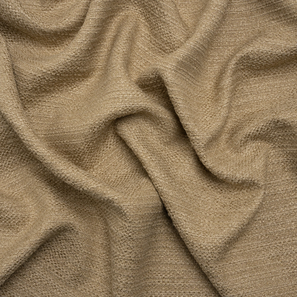 Textured Recycled Polyester Woven - Jute Boucle Stripes - British Imported Textured Recycled Polyester Woven - Jute Boucle Stripes - British Imported