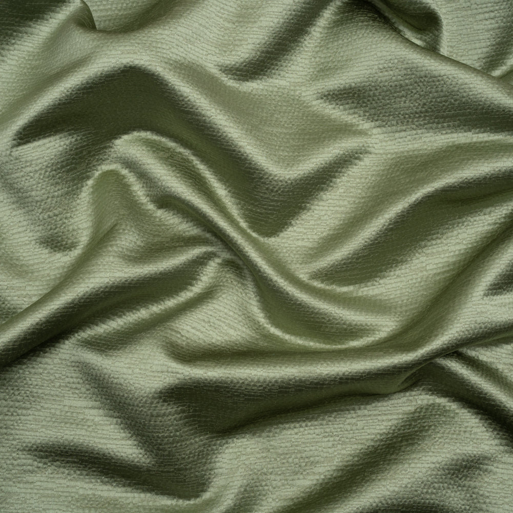Luminous Textural Recycled Polyester Woven - Sage - British Imported Luminous Textural Recycled Polyester Woven - Sage - British Imported