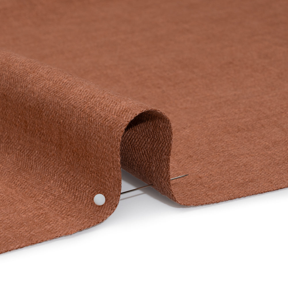 Recycled Polyester Drapery Woven - Clay - British Imported Recycled Polyester Drapery Woven - Clay - British Imported