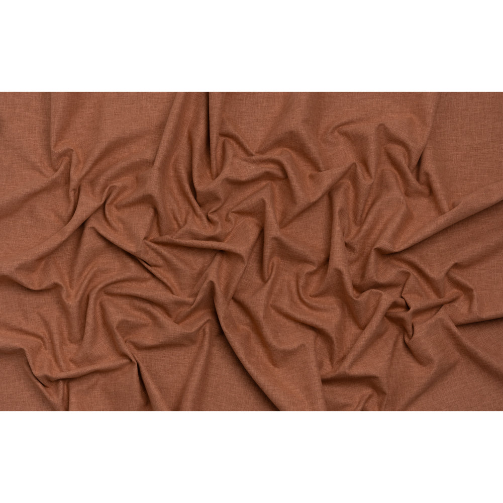 Recycled Polyester Drapery Woven - Clay - British Imported Recycled Polyester Drapery Woven - Clay - British Imported