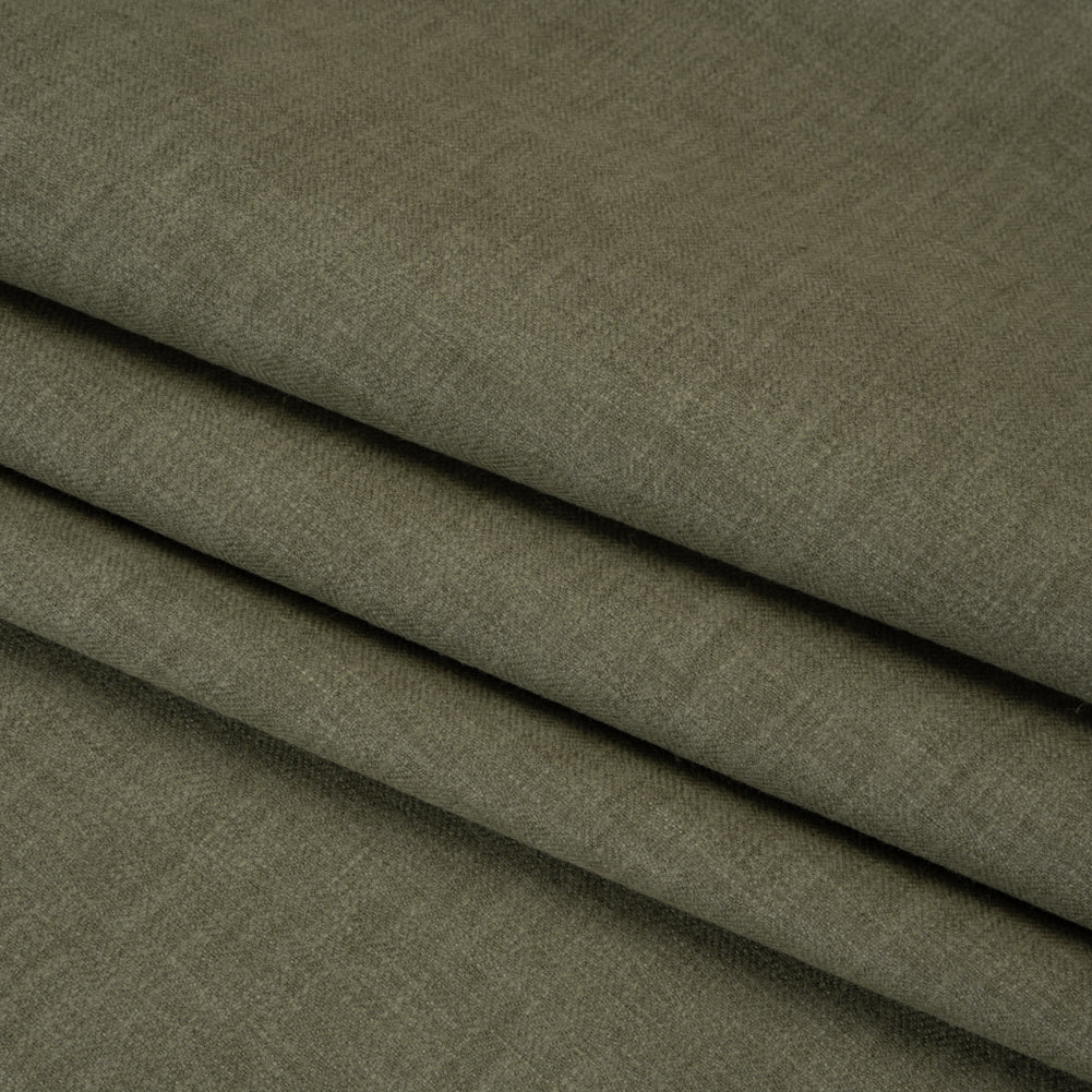 Recycled Polyester Drapery Woven - Fern - British Imported - Folded Recycled Polyester Drapery Woven - Fern - British Imported - Folded