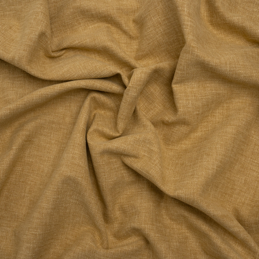 Recycled Polyester Drapery Woven - Maize - British Imported Recycled Polyester Drapery Woven - Maize - British Imported