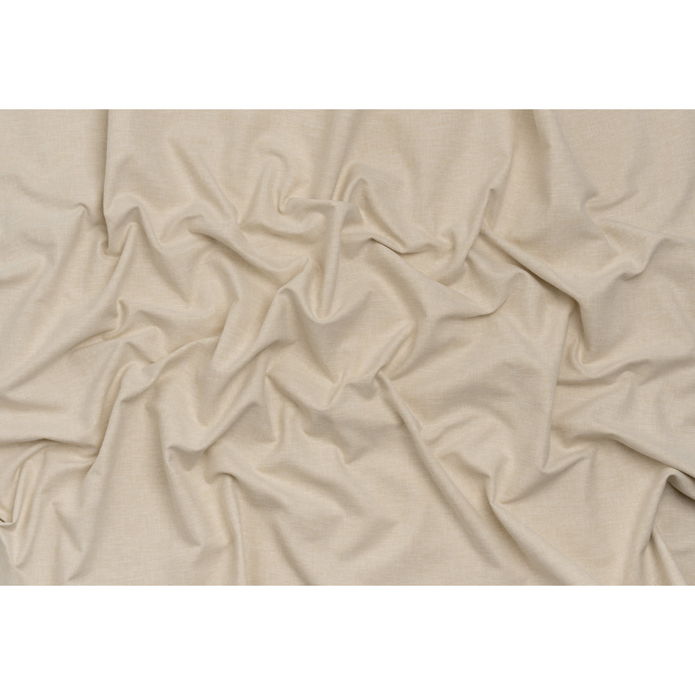 Recycled Polyester Drapery Woven - Sand - British Imported Recycled Polyester Drapery Woven - Sand - British Imported